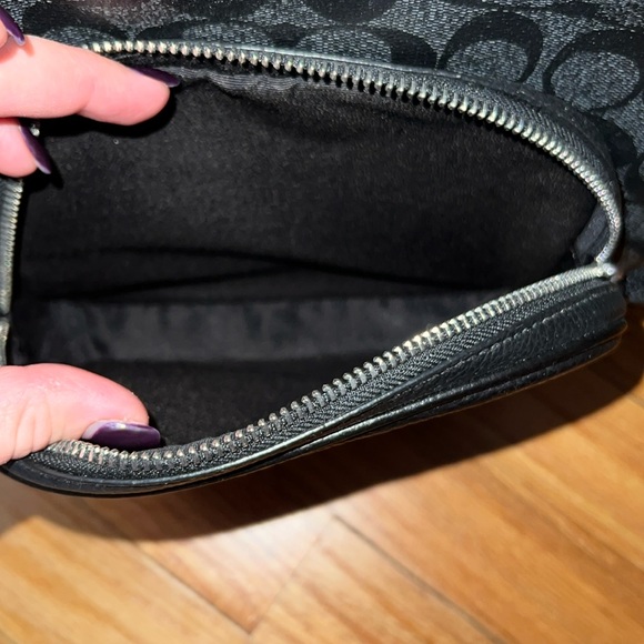 NWOT Coach Court Canvas Backpack in Graphite Black - Picture 7 of 7